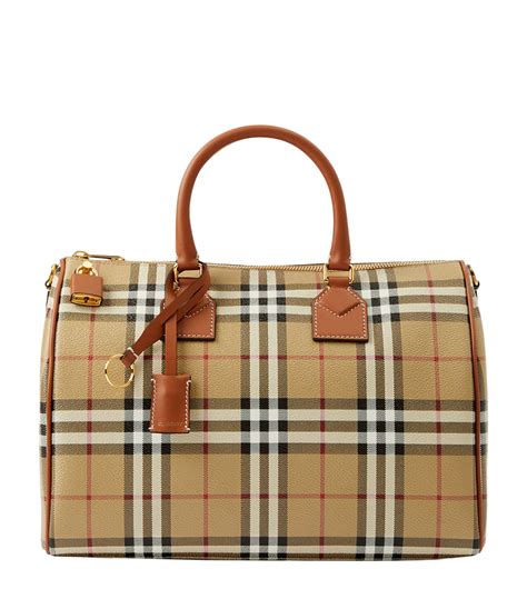 burberry walk in the rain bowler bag 2011|Burberry Check Medium Bowling Bag .